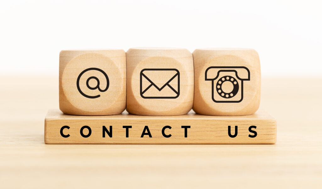 contact us